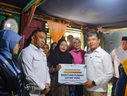 PT TIMAH Bangun Rumah Layak Huni untuk Cegah Stunting di Pangkalpinang