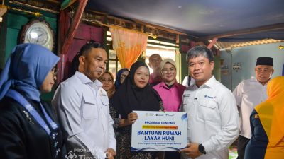 PT TIMAH Bangun Rumah Layak Huni untuk Cegah Stunting di Pangkalpinang