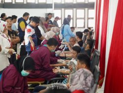 HUT ke-50 PT TIMAH, Donor Darah di Pangkalpinang Kumpulkan 235 Kantong