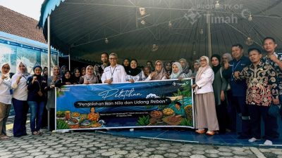 PT TIMAH Latih Puluhan UMKM Bangka Barat Olah Nila dan Rebon Jadi Produk Bernilai Jual