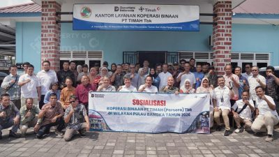 Dorong Ekonomi Desa, PT TIMAH Sosialisasikan Kemitraan dengan Koperasi Merah Putih dan Koperasi Pertambangan   