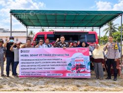 109 Warga Air Rayak Nikmati Layanan Kesehatan Gratis PT Timah