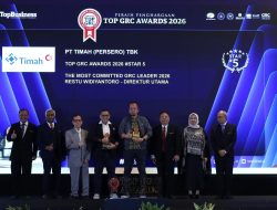 Perkuat Tata Kelola Perusahaan, PT TIMAH Raih Dua Penghargaan TOP GRC Awards 2026