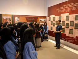 Museum Timah Indonesia Jadi Ruang Belajar Siswa, Teknologi Kapal Isap Tarik Perhatian Pelajar 