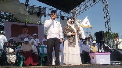 Kampanye Putaran Pertama Pilkades Pahlawan Setia, Zaenal Abidin Ajak Pendukung Jaga Kondusivitas
