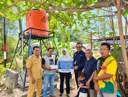 PT TIMAH Bantu Pemulihan Kebutuhan Air Bersih Warga Desa Lalang Belitung Timur