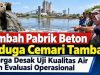 Limbah Pabrik Beton Diduga Cemari Tambak